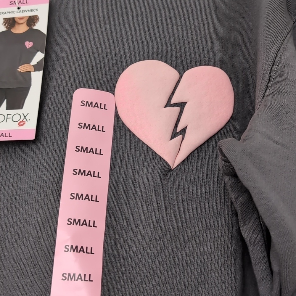 NWT Wildfox Printed Pullover - Picture 5 of 7